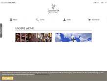 Tablet Screenshot of lucullus.ch