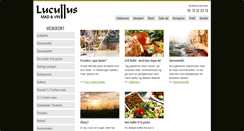 Desktop Screenshot of lucullus.dk